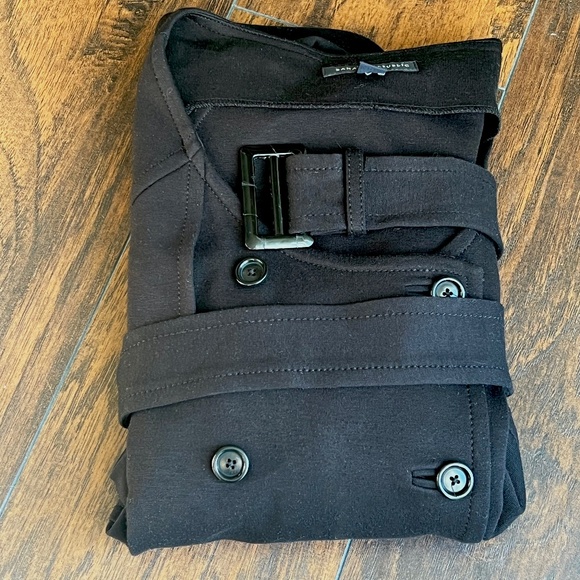 Banana Republic Dress Womens Size 8 Black Sheath Button Front Business Casual - Picture 5 of 5